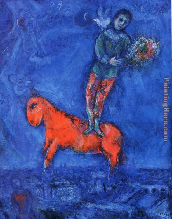 Marc Chagall Child with a Dove